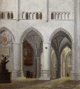 Pieter Jansz Saenredam, Interior of the Church of Saint Bavo in Haarlem
